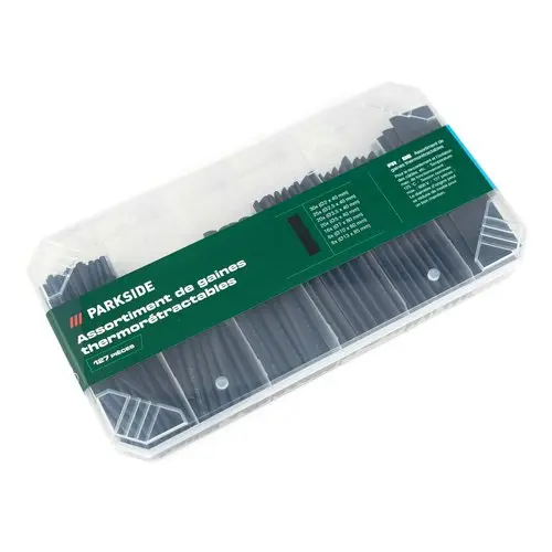 Parkside Heat Shrink Tubing Assortment 47-Piece
