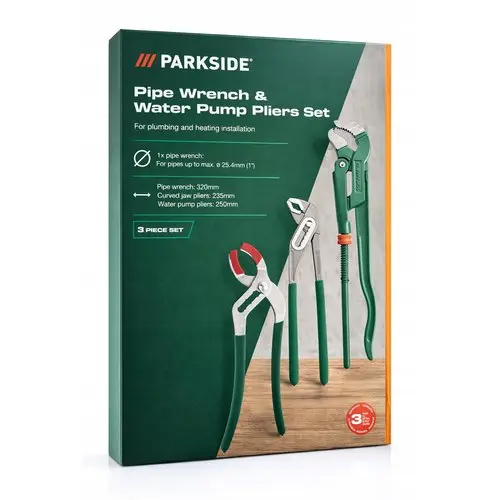 Parkside Plumbing Tools Set 3-Piece