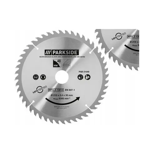 Parkside Circular Saw Blade 210mm 48 Teeth