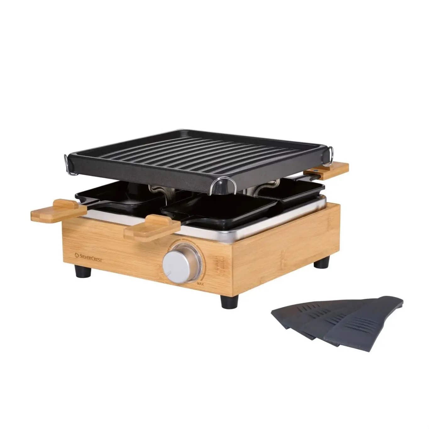 SilverCrest Bamboo Raclette Grill – 800W