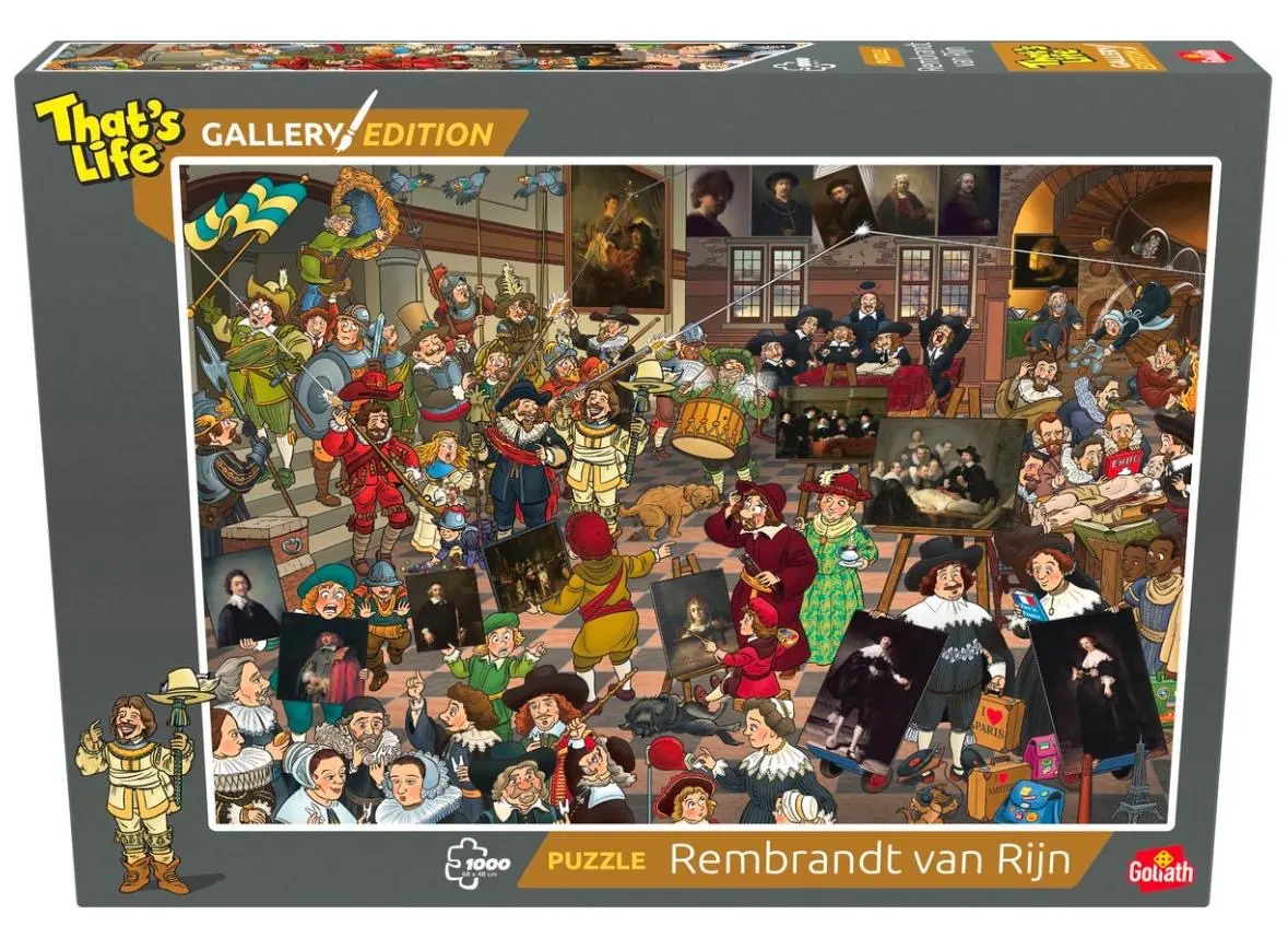 Gallery Edition Puzzle: Rembrandt van Rijn