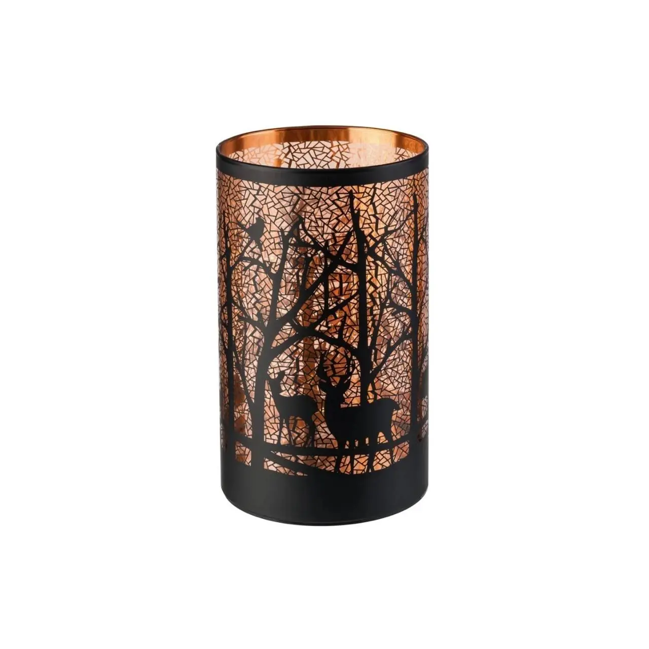 Livarno Home LED Lantern with Forest Design